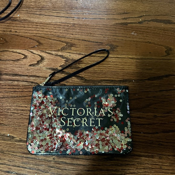 Small, sparkly VS wristlet - Picture 1 of 2